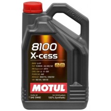 Motul 8100 X-cess SAE 5W-40 синтетическое моторное масло, 5л
